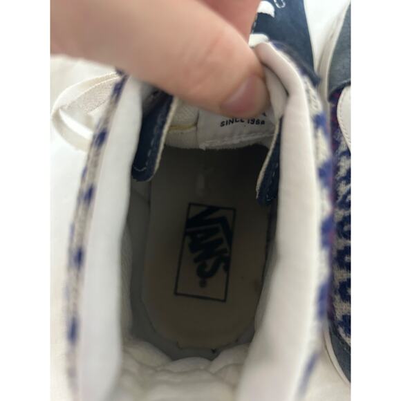 Vans 507698 unisex Aztec Pattern Canvas hi-top skate Sneakers Size W8.5 Men’s 7 - Picture 8 of 9